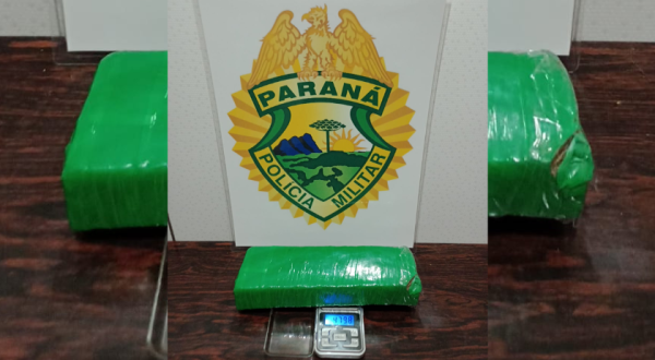 Após queda de motocicleta, homem é preso por tráfico de drogas
