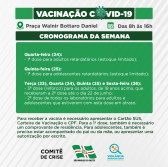 Vacinação contra COVID continua esta semana