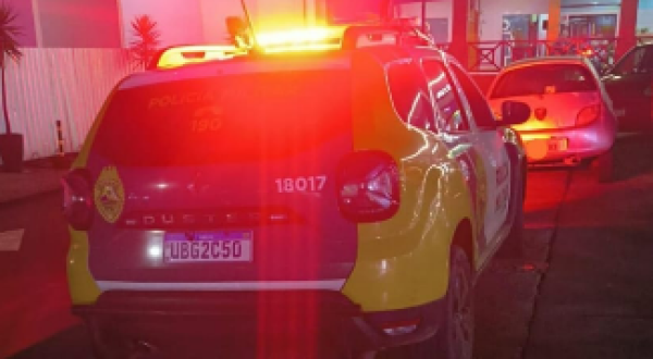 Veículo furtado é recuperado pela Polícia Militar poucas horas após o crime