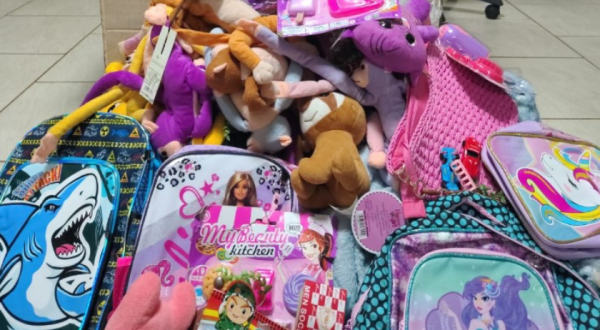 Bichos de pelúcia, brinquedos, mochilas e cigarros eletrônicos são apreendidos com passageiro de ônibus