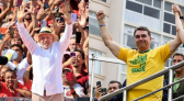 Campanha presidencial começa com atos de Lula, Flávio Bolsonaro e outros candidatos pelo país