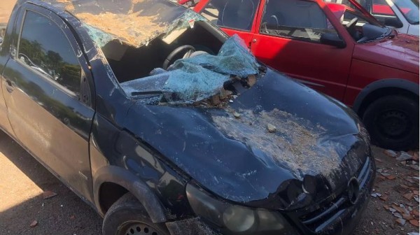 Temporal causa destruição em Ibirama, no Alto Vale do Itajaí