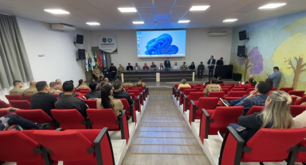 Palestra promovida pelo CONSEG destaca motivação das forças de segurança