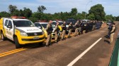 Operação é realizada na região da Fronteira com a Argentina com intuito de inibir crimes transfronteiriços