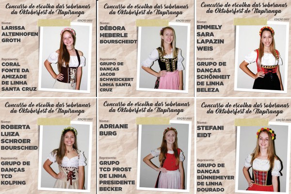 Itapiranga realiza homologação das candidatas à rainha e princesas da 43ª Oktoberfest