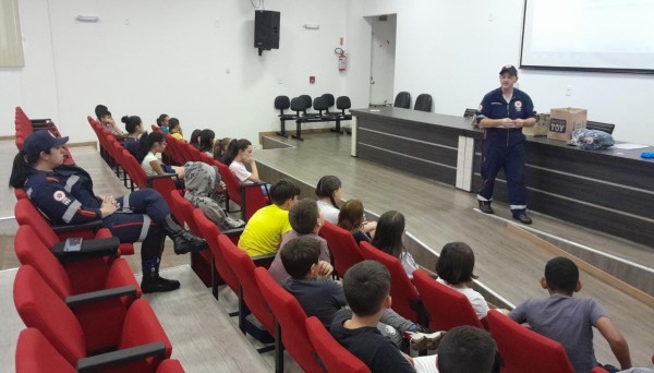 Projeto Samuzinho inicia com alunos da rede municipal