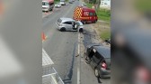 Acidente entre carros mata duas idosas em SC e deixa mulher em estado grave