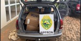 BPFRON Apreende Veículo com Cigarros Contrabandeados e Prende Suspeito