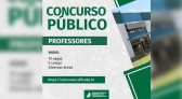 Inscrições abertas para concurso público para professor na UFFS