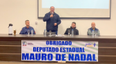 Governador interino Mauro de Nadal assina importante obra de pavimentação asfáltica para o Distrito de Jorge Lacerda