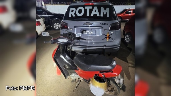 Equipe ROTAM prende suspeito por receptação de veículo furtado no bairro Vila Nova
