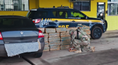 Quase meia tonelada de maconha é apreendida com jovem de 19 anos