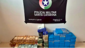 Operação policial prende homem com mais de R$ 800 mil e 60 kg de drogas em SC