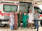 Equipe salva bebês e mamãe que estava com gravidez de risco