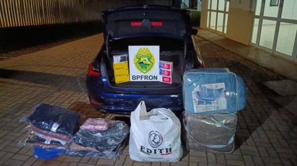 Mercadorias avaliadas em R$ 245 mil são apreendidas durante operação policial