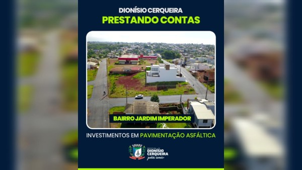 O maior programa de pavimentação da história do município