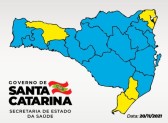 Pela sétima semana consecutiva, nenhuma região do estado foi classificada nos níveis de risco Grave ou Gravíssimo