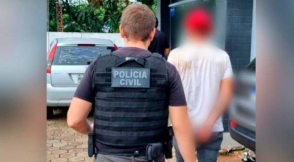 Homem é preso após tentar matar mulher grávida com facão em Nova Erechim