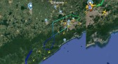 Após 'forte estrondo', avião que pousaria em Chapecó retorna para aeroporto em Guarulhos