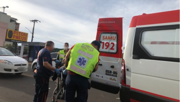 Atropelamento é registrado em avenida no Centro