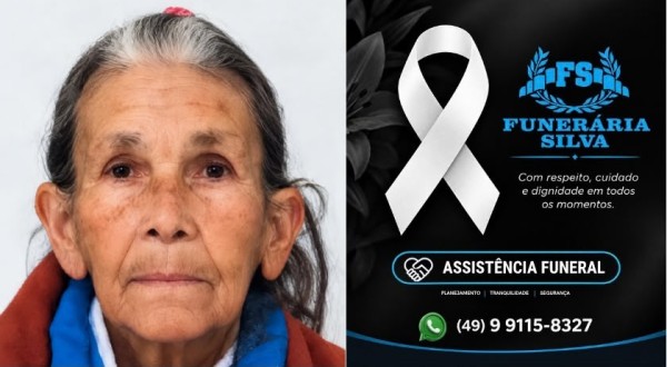 Comunicamos o falecimento de Rosa Correia