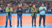 Confira as fotos da abertura do Campeonato Municipal de Futsal