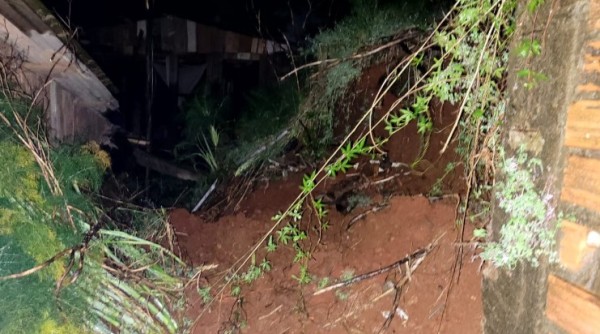 Municípios do Oeste registram danos após fortes chuvas nesta quinta-feira