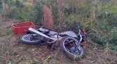 Motociclista tem ferimentos graves após queda na BR-282