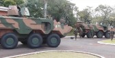 ONU avalia tropas brasileiras em inspeção no 33º Batalhão de Infantaria Mecanizado