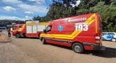 Motociclista fica ferido em colisão registrada próximo a ACI de Cargas