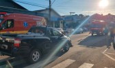 Idoso fica ferido após ser atropelado no centro de São José do Cedro