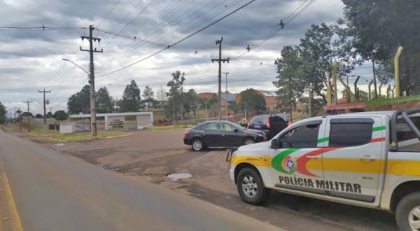 Polícia Rodoviária registra acidente de trânsito na SC 163