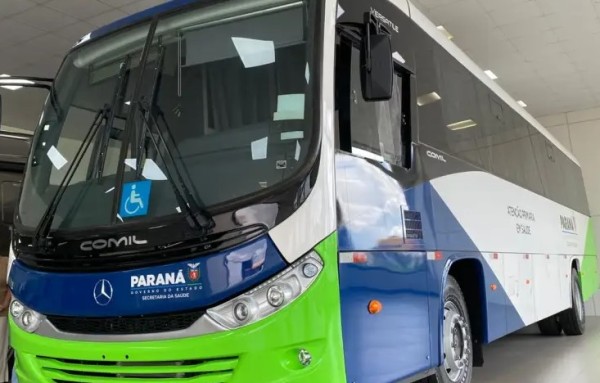 Município recebe novo ônibus para a Saúde