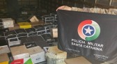 Polícia Militar apreende 840 caixas de vinho importado irregularmente em Dionísio Cerqueira
