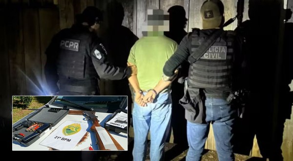 Homem é preso quatro anos após matar a esposa a tiros