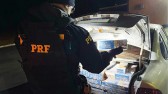 PRF apreende cerca de 5.000 maços de cigarros estrangeiros em Guarapuava