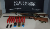 Homem é preso por porte ilegal de arma de fogo