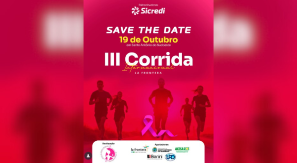 Terceira Corrida Internacional La Frontera acontecerá dia 19 de outubro