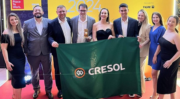 Cresol é eleita uma das melhores empresas para trabalhar em Santa Catarina