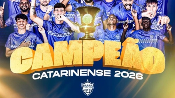 Barra é campeão catarinense após vencer a Chape no agregado