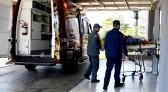 Colisão entre carro e moto é registrada no centro