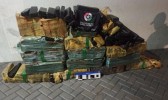 Acidente termina com apreensão de 251 kg de maconha