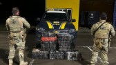 PRF e PMRv apreendem mais de 220 kg de maconha na BR-158