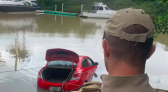 Após cair com carro em rio de SC, ladrão diz que se inspirou no jogo GTA