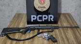 Homem é preso por posse irregular de arma de fogo