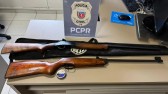 Polícia Civil cumpre mandado e apreende armas