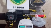 ROTAM apreende mais de 11 kg de maconha em residência e prende dois homens por tráfico