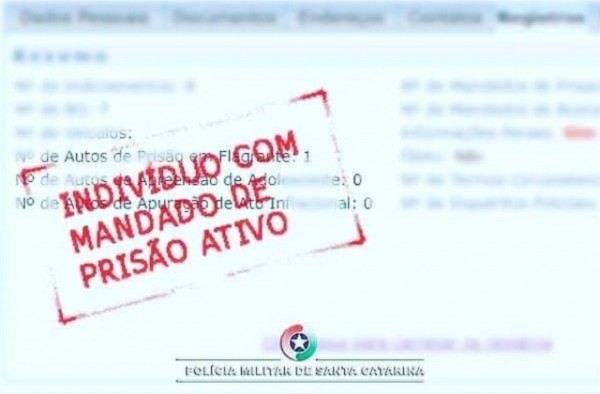 Homens são presos em São José do Cedro e Palma Sola após cumprimento de mandados judiciais