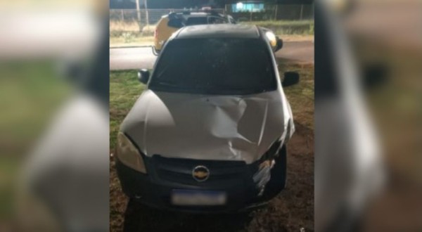 Mulher é atropelada e condutor é preso por embriaguez
