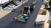 Thyago Gnoatto comenta sobre as obras de melhorias da Rua Adelino Mangini e Avenida Washington Luiz